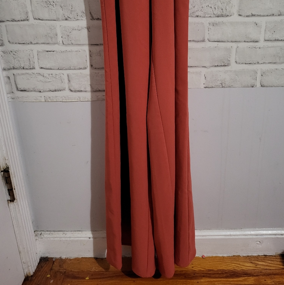 Lovers & Friends X Mark's The Spot‎ Jumpsuit Blood Orange size S - Picture 7 of 10